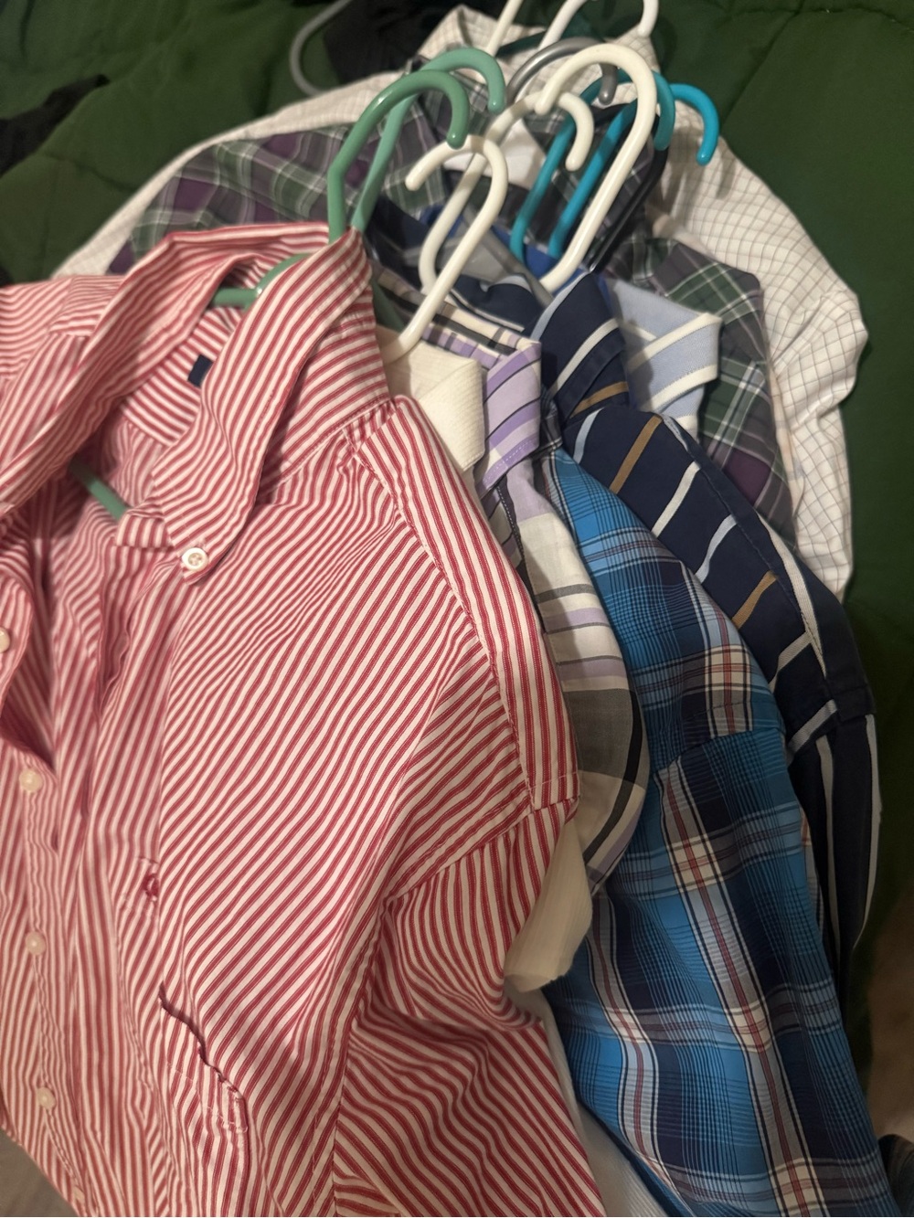 Jos. A. Bank Men’s Casual Button-Downs in Red, Blue, Navy, Purple, Green